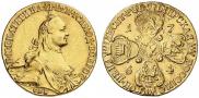 10 roubles 1764 year
