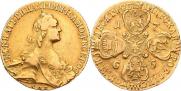 10 roubles 1766 year