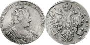 1 рубль 1733 года