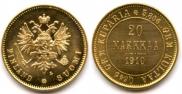 20 markkaa 1910 year