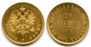 20 markkaa 1912 year