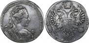 1 rouble 1731 year