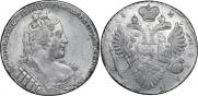 1 rouble 1733 year