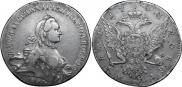 1 rouble 1762 year