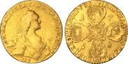 10 рублей 1768 года