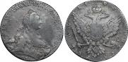 1 rouble 1768 year