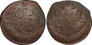 5 kopecks 1780 year