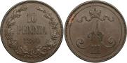 10 пенни 1890 года
