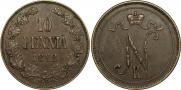10 pennia 1898 year
