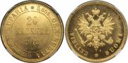 20 markkaa 1912 year
