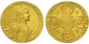 10 roubles 1764 year