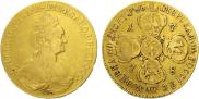 10 рублей 1778 года
