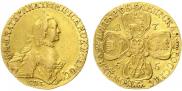 5 roubles 1765 year