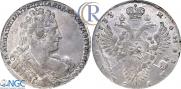 1 рубль 1733 года