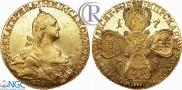 10 рублей 1768 года