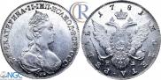 1 rouble 1781 year