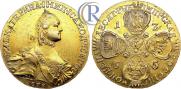 10 roubles 1765 year