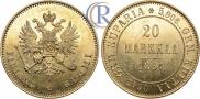 20 markkaa 1891 year