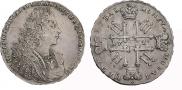 1 рубль 1728 года