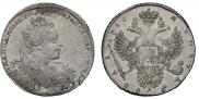 1 rouble 1731 year