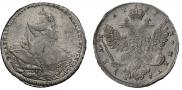 1 rouble 1737 year
