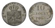 10 groszy 1831 year