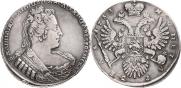 1 рубль 1733 года