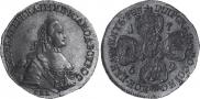 5 roubles 1762 year