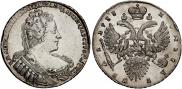 1 рубль 1733 года