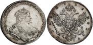 1 rouble 1738 year