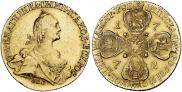 10 roubles 1772 year