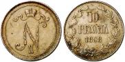 10 pennia 1898 year