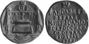 Token Coin 1761 year