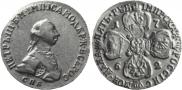 5 roubles 1762 year