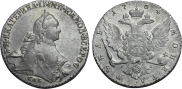 1 rouble 1764 year