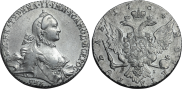 1 rouble 1764 year