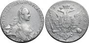 1 rouble 1768 year