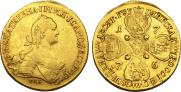 10 roubles 1776 year