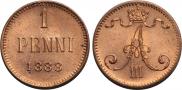 1 penni 1888 year