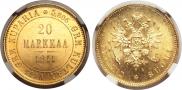 20 markkaa 1911 year