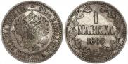1 markka 1866 year