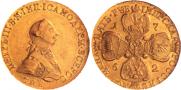 5 roubles 1762 year