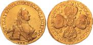5 roubles 1762 year
