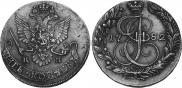 5 kopecks 1782 year