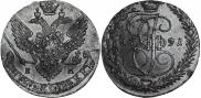 5 kopecks 1791 year
