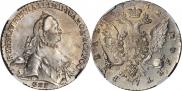 1 rouble 1762 year
