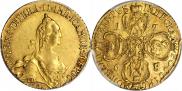 5 roubles 1768 year
