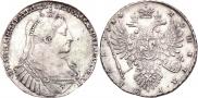 1 rouble 1734 year