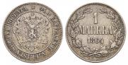 1 markka 1864 year