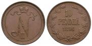 10 pennia 1896 year